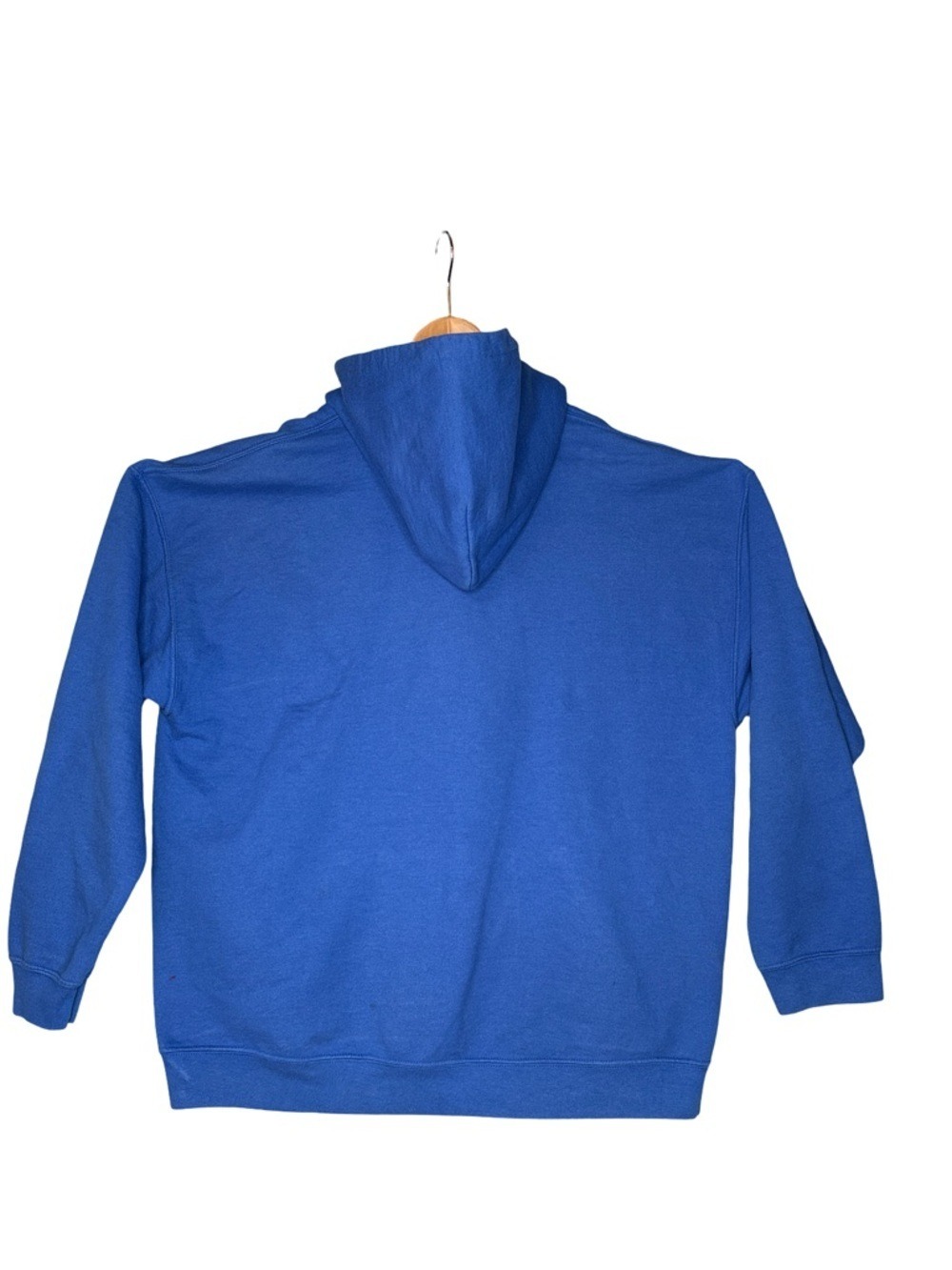Gildan Heavy Blend Royal Blue Hoodie LA Santa Monica Logo XL - Picture 2 of 7